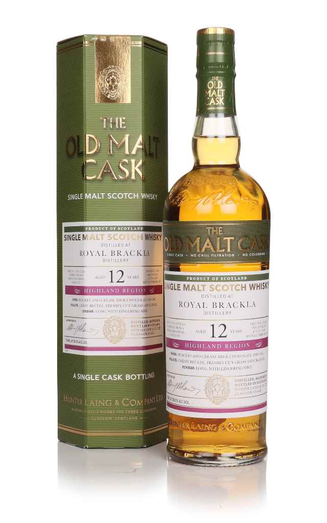 Royal Brackla 12 Year Old 2012 (cask HL21539) - Old Malt Cask (Hunter Laing) 70cl product image
