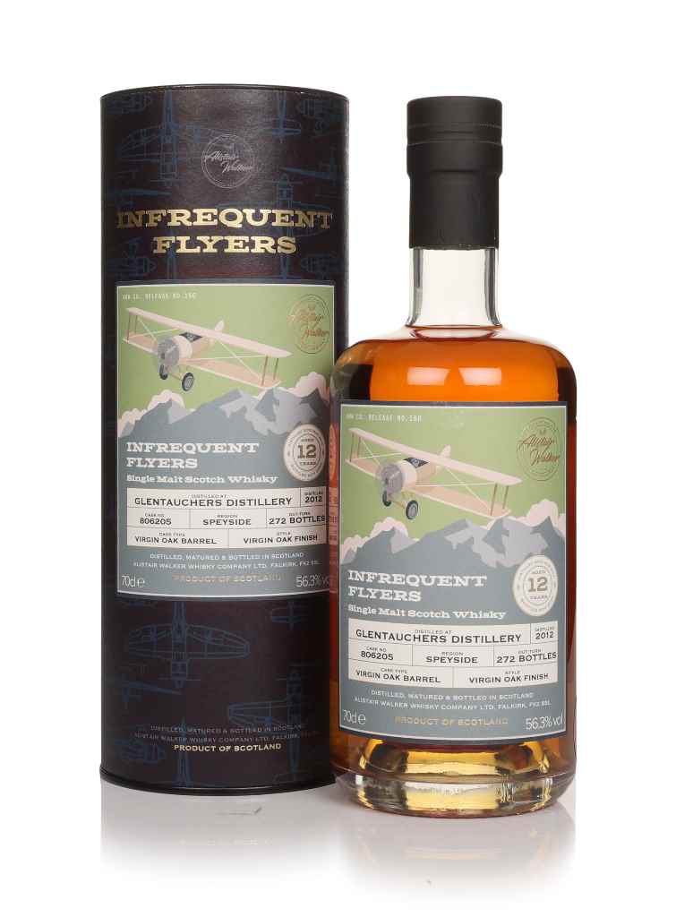 Glentauchers 12 Year Old 2012 (cask 806205) - Infrequent Flyers (Alistair Walker) 70cl product image
