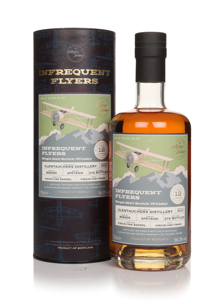 Glentauchers 12 Year Old 2012 (cask 806205) - Infrequent Flyers (Alistair Walker) 70cl product image