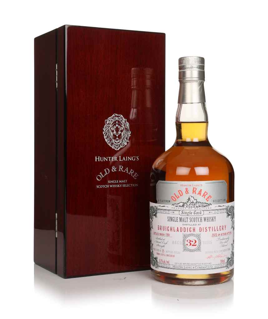 Bruichladdich 32 Year Old 1991 - Old & Rare Platinum (Hunter Laing) 70cl product image