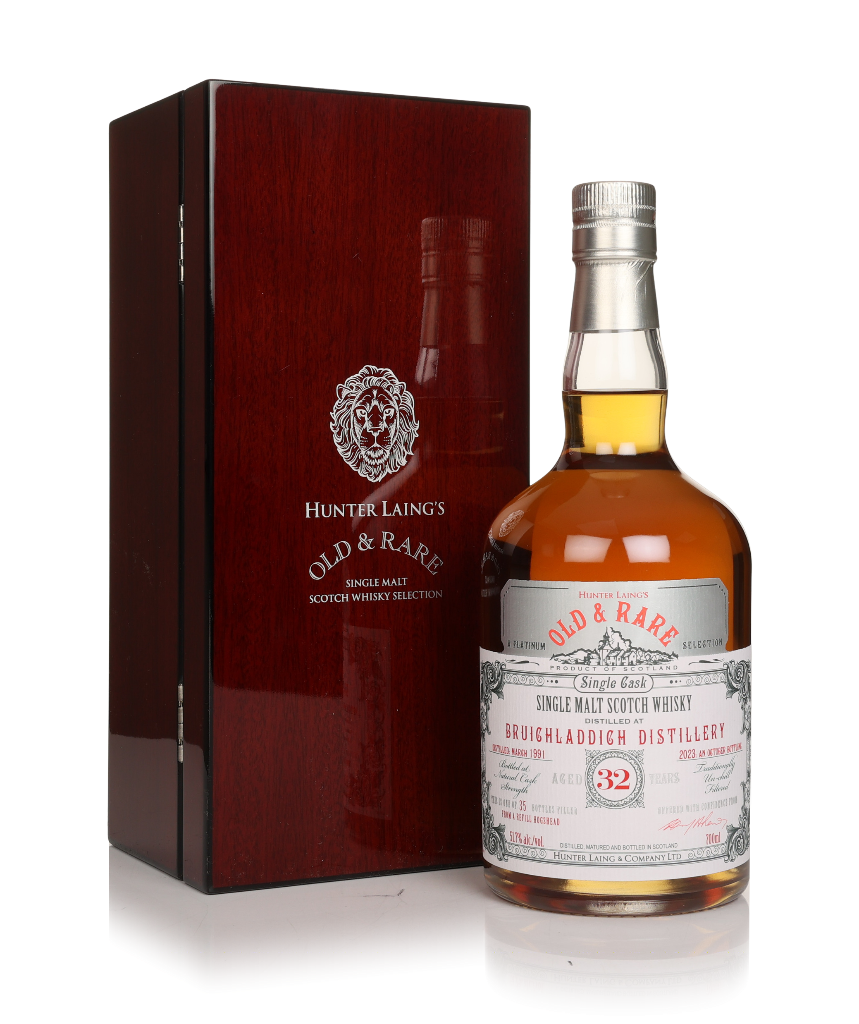 Bruichladdich 32 Year Old 1991 - Old & Rare Platinum (Hunter Laing) 70cl product image