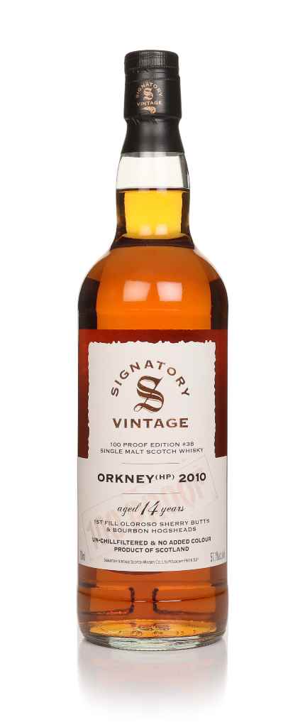 Orkney (HP) 14 Year Old 2010 - 100 Proof Edition #38 (Signatory) 70cl product image