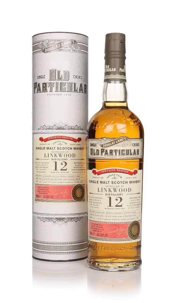 Linkwood 12 Year Old 2012 (cask 19334) - Old Particular (Douglas Laing) 70cl product image