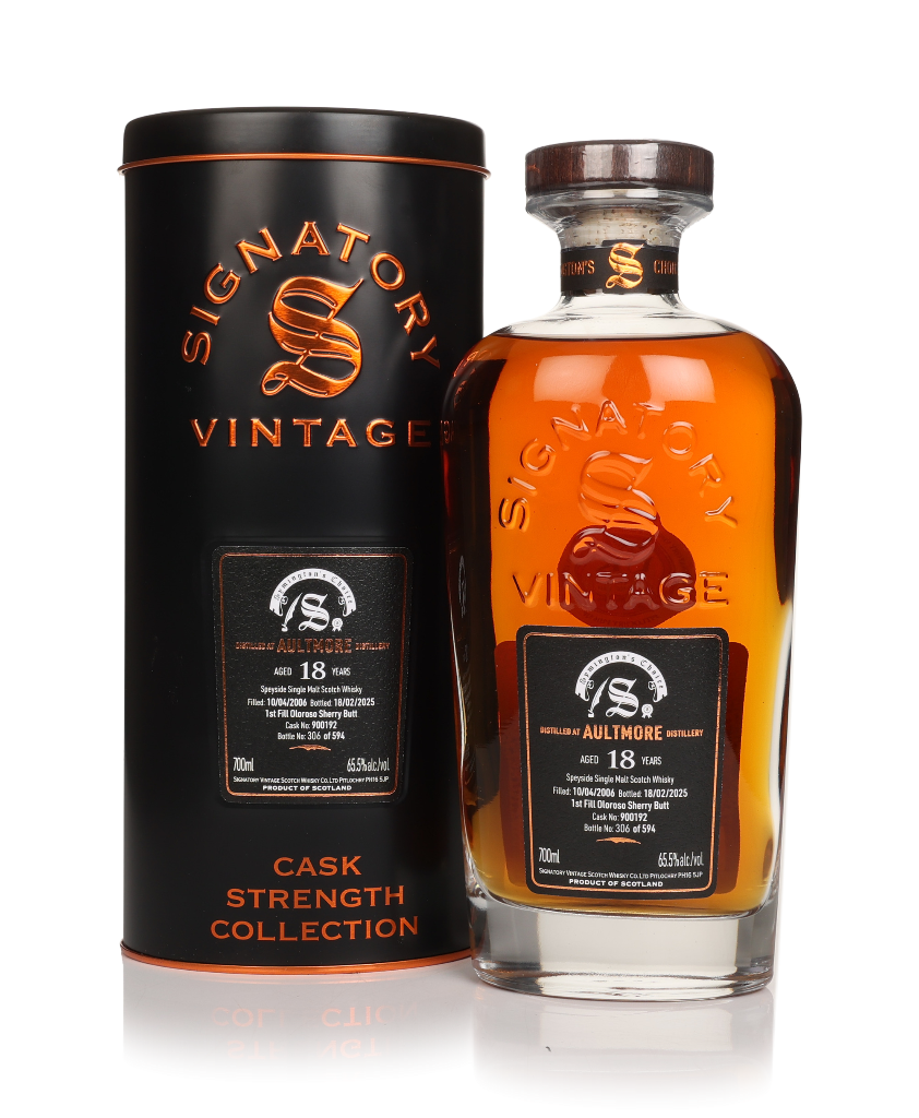 Aultmore 18 Year Old 2006 (cask 900192) - Cask Strength Collection (Signatory) 70cl product image