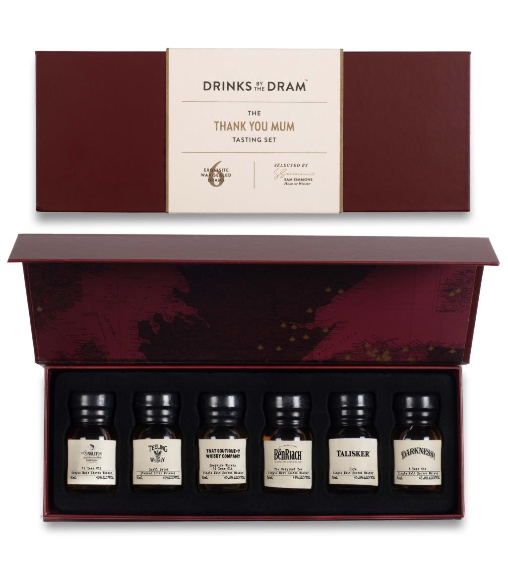 Thank You Mum Whisky Tasting Set (Red) 18cl product image