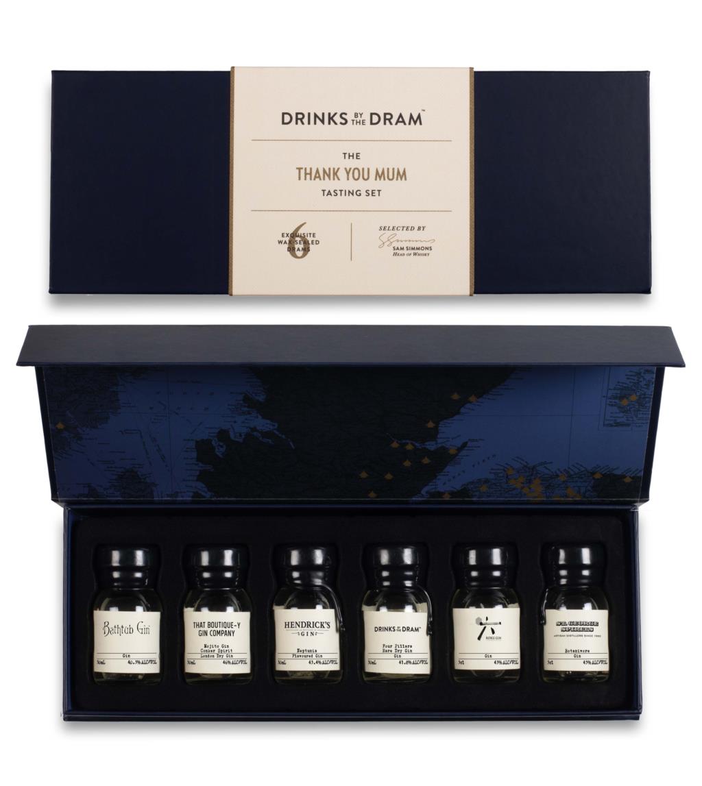 Thank You Mum Gin Tasting Set (Blue) 18cl product image