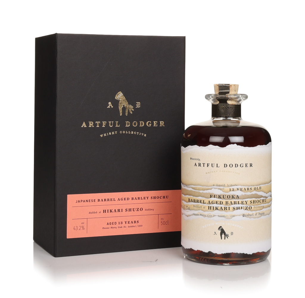 Barrel Aged Shochu 13 Year Old 2006 - The Artful Dodger 50cl product image