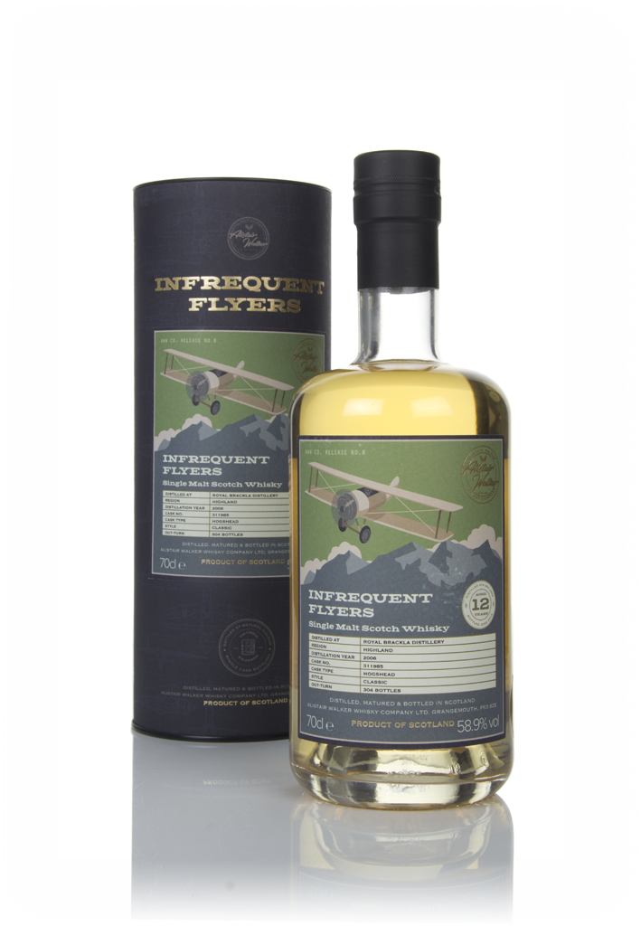 Royal Brackla 12 Year Old 2006 (cask 311985) - Infrequent Flyers (Alistair Walker) 70cl product image
