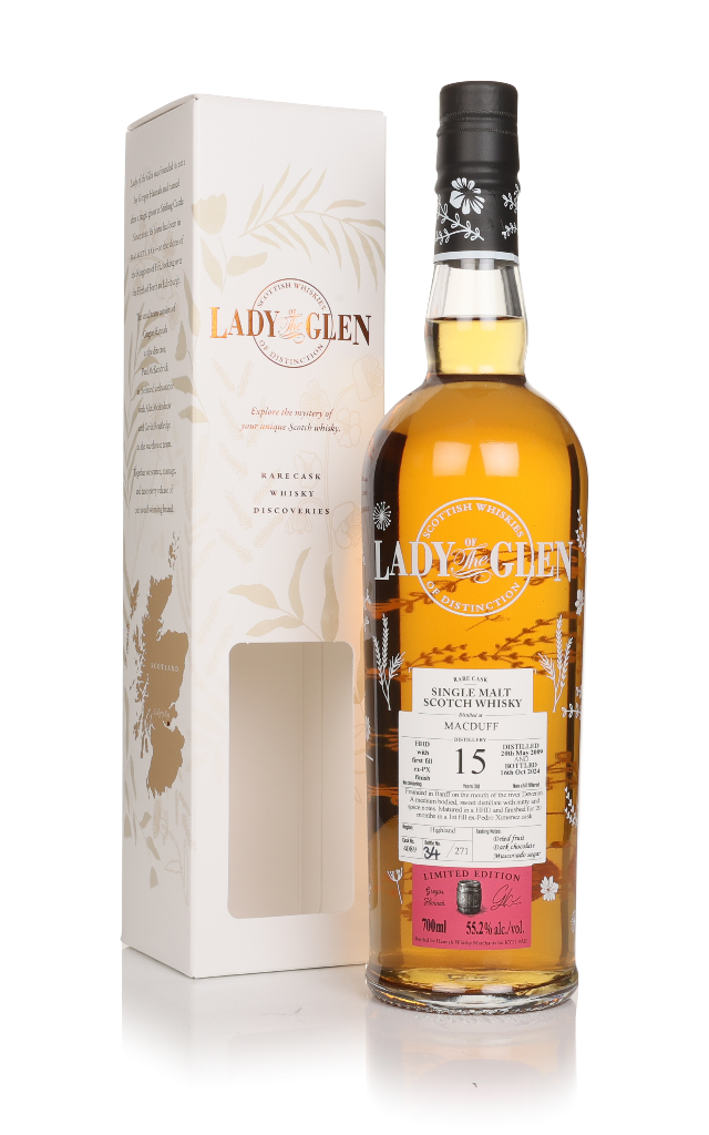 Macduff 15 Year Old 2009 (cask 4089) - Lady of the Glen (Hannah Whisky Merchants) 70cl product image