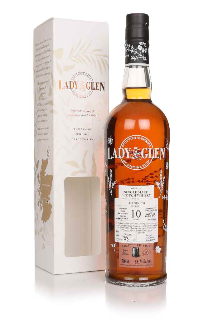 Teaninich 10 Year Old 2014 (cask 713240) - Lady of the Glen (Hannah Whisky Merchants) 70cl product image