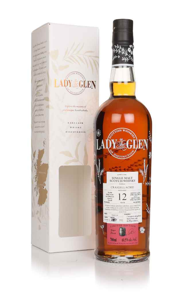 Craigellachie 12 Year Old 2013 (cask 300805) - Lady of the Glen (Hannah Whisky Merchants) 70cl product image