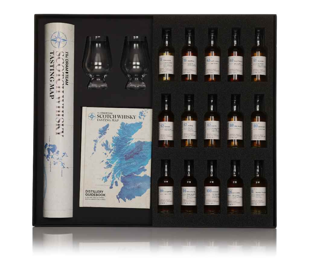 The Dram Team Scotch Whisky Tasting Map 75cl product image