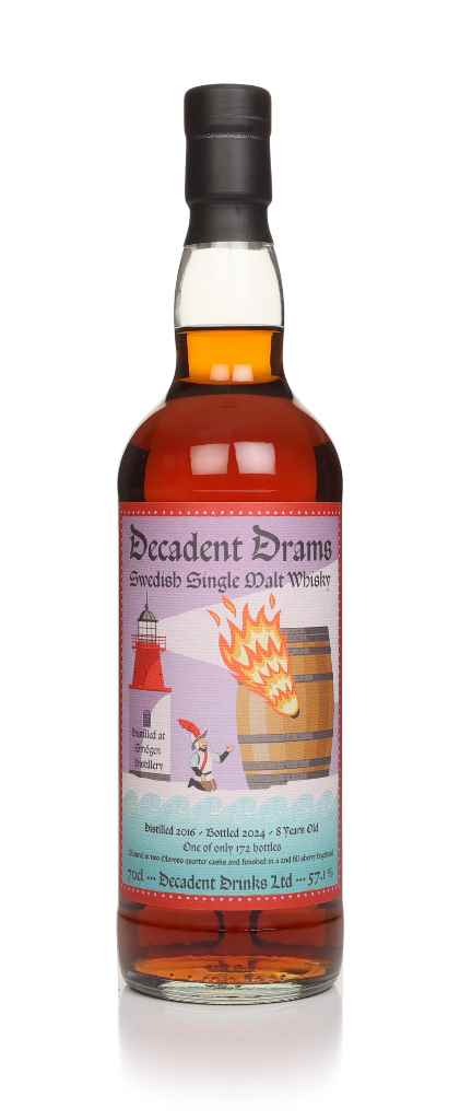 Smögen 8 Year Old 2016 - Decadent Drams (Decadent Drinks) 70cl product image