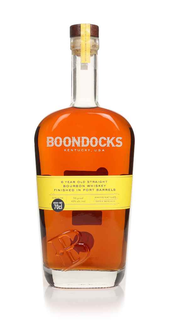 Boondocks 6 Year Old Port Cask Bourbon 70cl product image