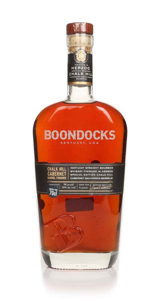 Boondocks 6 Year Old Cabernet Sauvignon Cask Bourbon 70cl product image