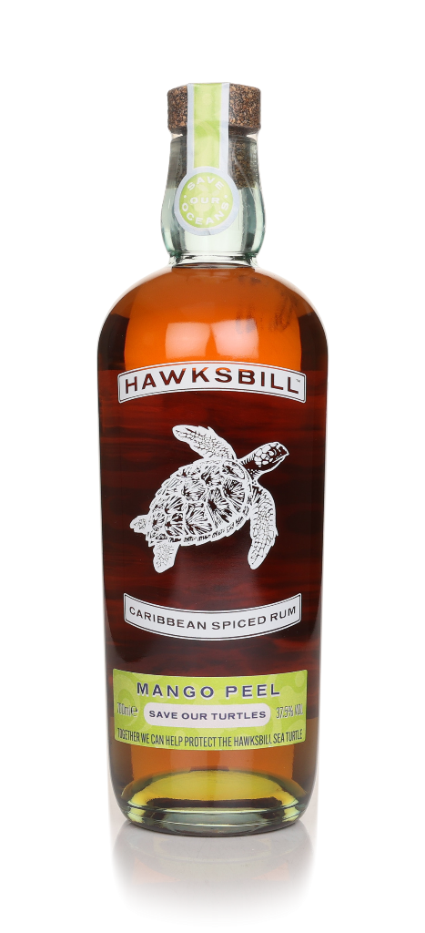 Hawksbill Mango Peel Spiced Rum 70cl product image