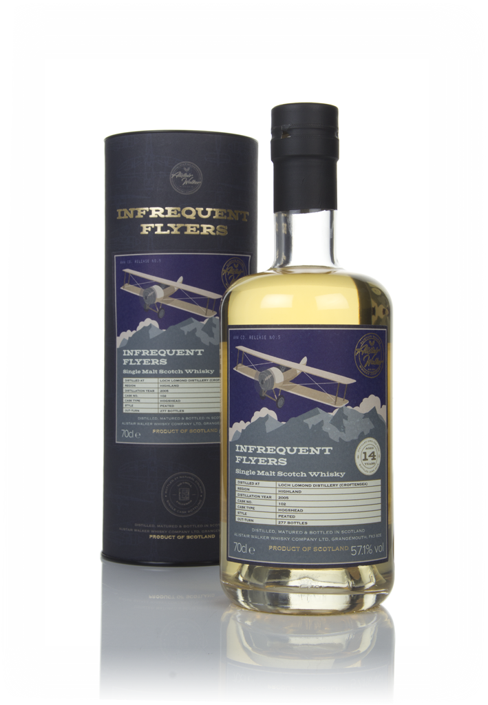 Croftengea 14 Year Old 2005 (cask 102) - Infrequent Flyers (Alistair Walker) 70cl product image