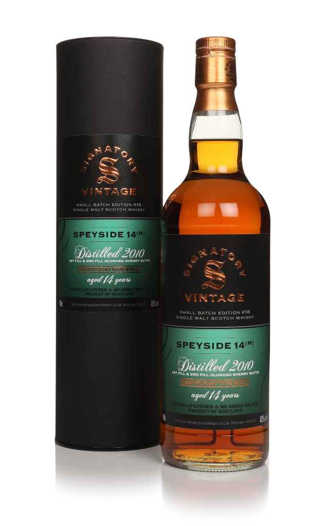 Speyside (M) 14 Year Old 2010 - Small Batch Edition #16 (Signatory) 70cl product image