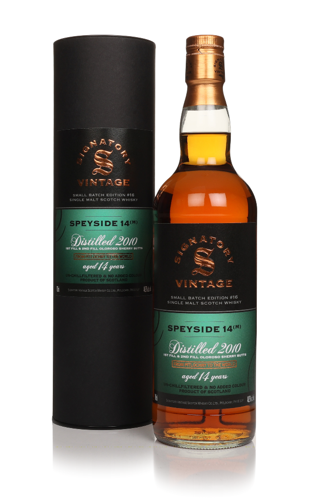 Speyside (M) 14 Year Old 2010 - Small Batch Edition #16 (Signatory) 70cl product image