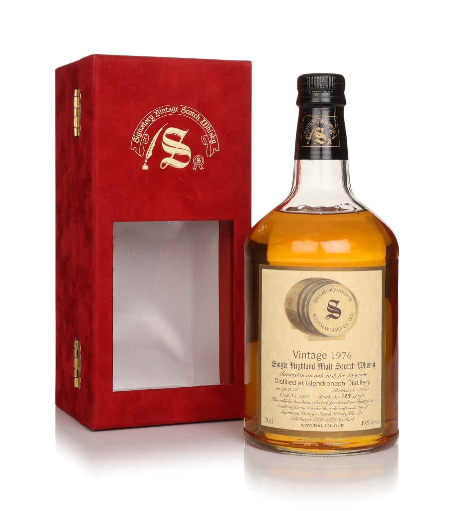 Glendronach 23 Year Old 1976 (cask 3495) - Signatory Vintage 70cl product image