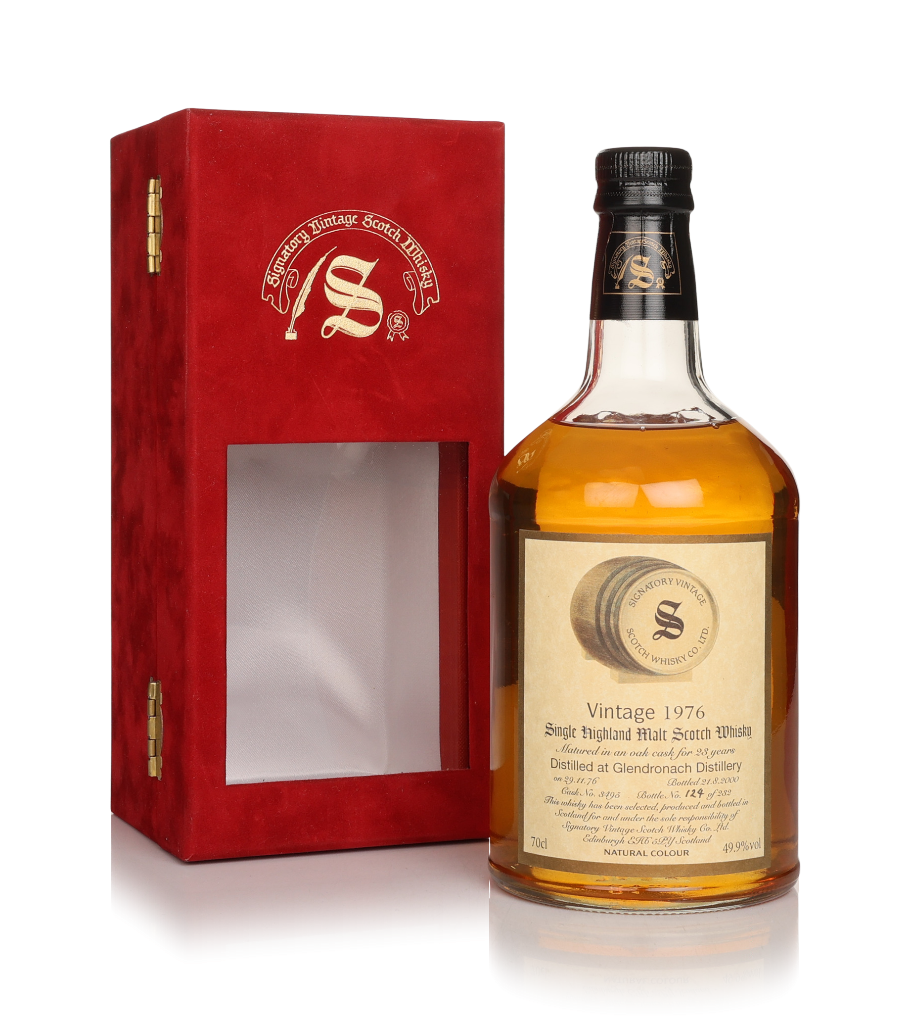 Glendronach 23 Year Old 1976 (cask 3495) - Signatory Vintage 70cl product image