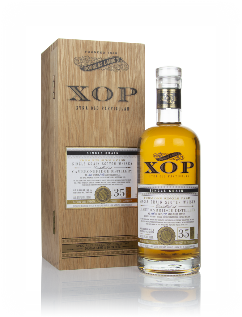 Cameronbridge 35 Year Old 1984 (cask 13336) - Xtra Old Particular (Douglas Laing) 70cl product image
