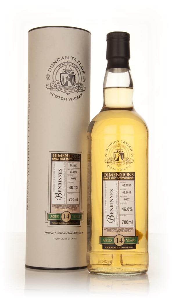 Benrinnes 14 Year Old 1997 - Batch 0002 -  Dimensions (Duncan Taylor) 70cl product image