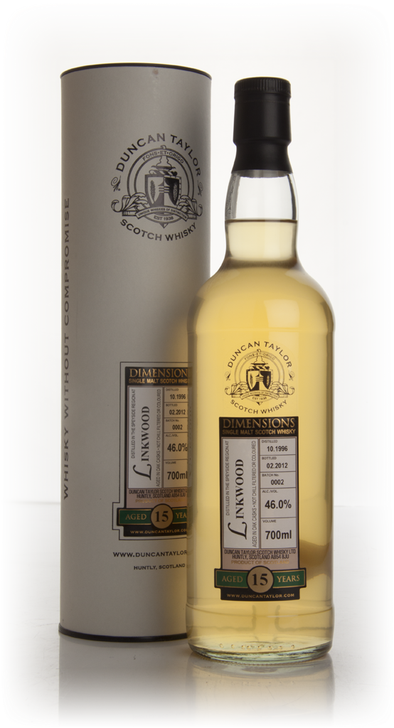 Linkwood 15 Year Old 1996 - Batch 0002 - Dimensions (Duncan Taylor) 70cl product image