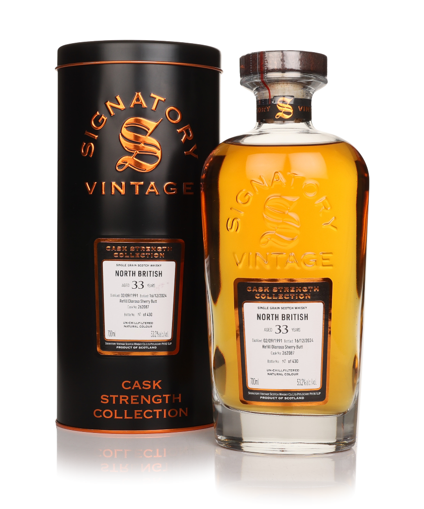 North British 33 Year Old 1991 (cask 262087) - Cask Strength Collection (Signatory) 70cl product image
