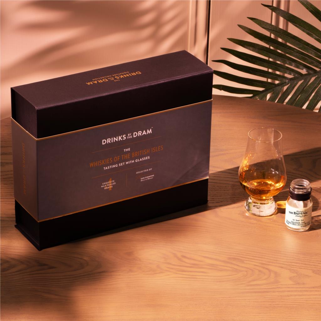 The Whiskies of the British Isles Tasting Set with Glasses 12cl product image