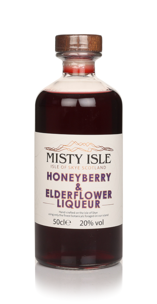 Misty Isle Honeyberry & Elderflower Liqueur 50cl product image