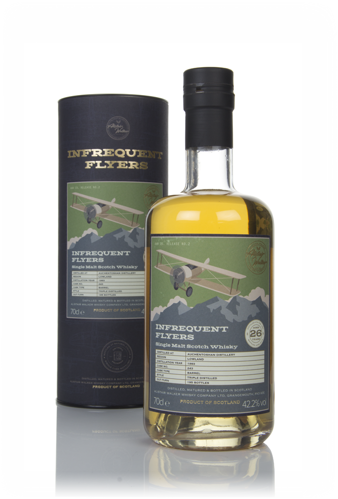 Auchentoshan 26 Year Old 1993 (cask 243) - Infrequent Flyers (Alistair Walker) 70cl product image