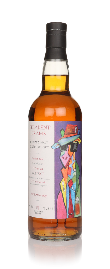 Westport 21 Year Old 2003 - Decadent Drams (Decadent Drinks) (51.8%) 70cl product image