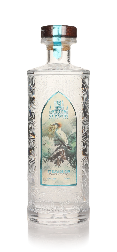 St Davids Welsh Dry Seaweed Gin 70cl product image