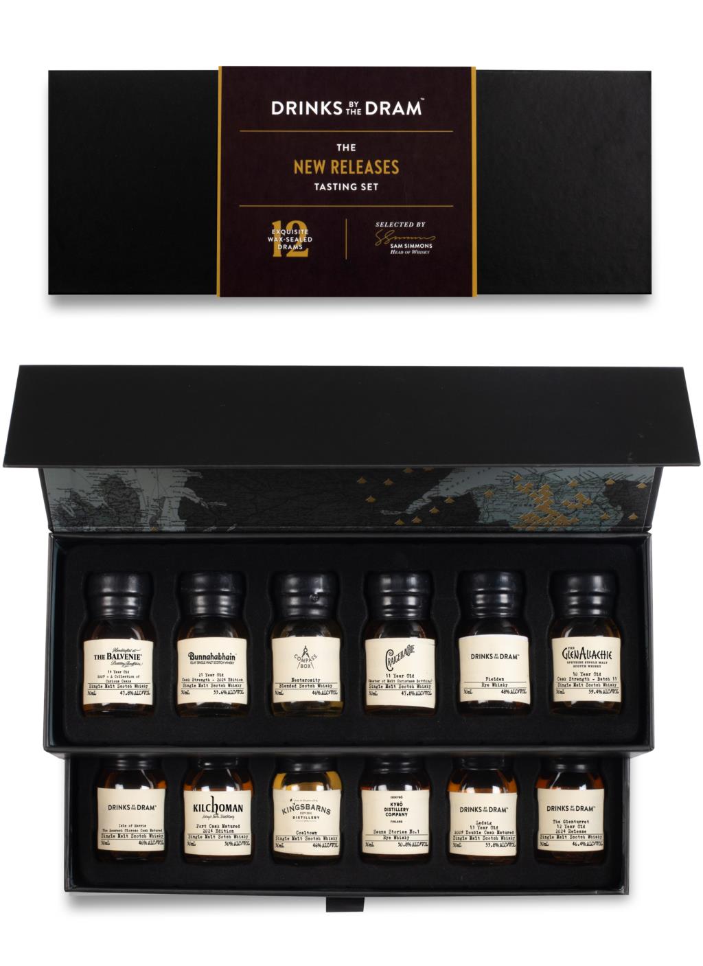 New Whisky Releases 12 Dram Tasting Set 36cl product image