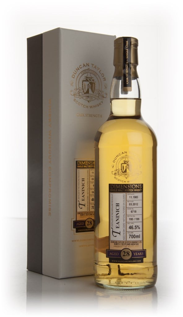 Teaninich 28 Year Old 1983 - Dimensions (Duncan Taylor) 70cl product image