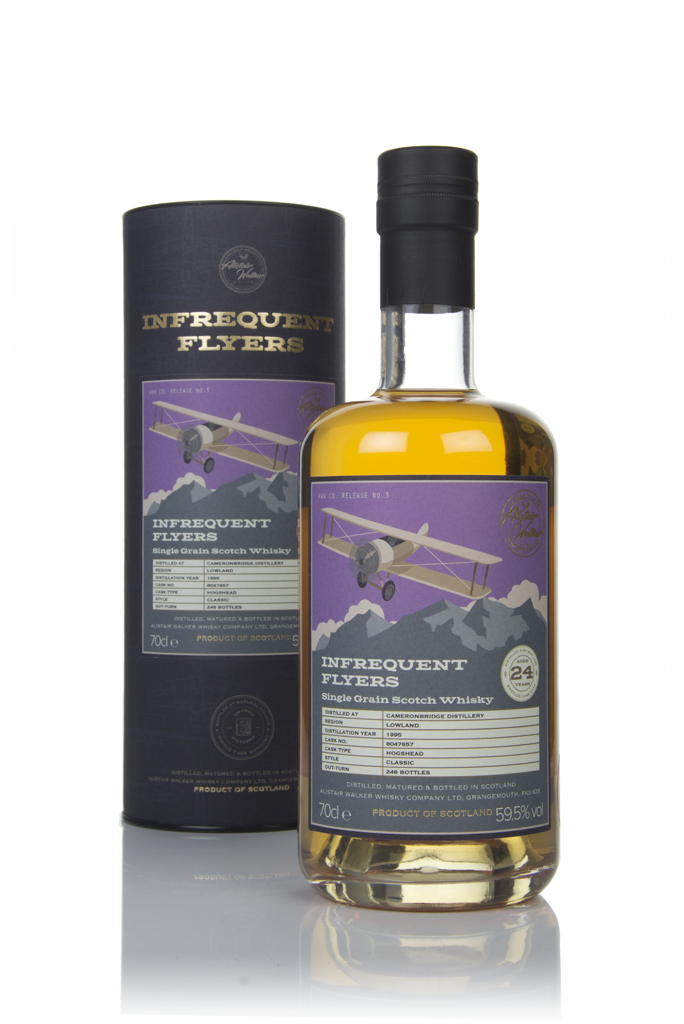 Cameronbridge 24 Year Old 1995 (cask 8047657) - Infrequent Flyers (Alistair Walker) 70cl product image