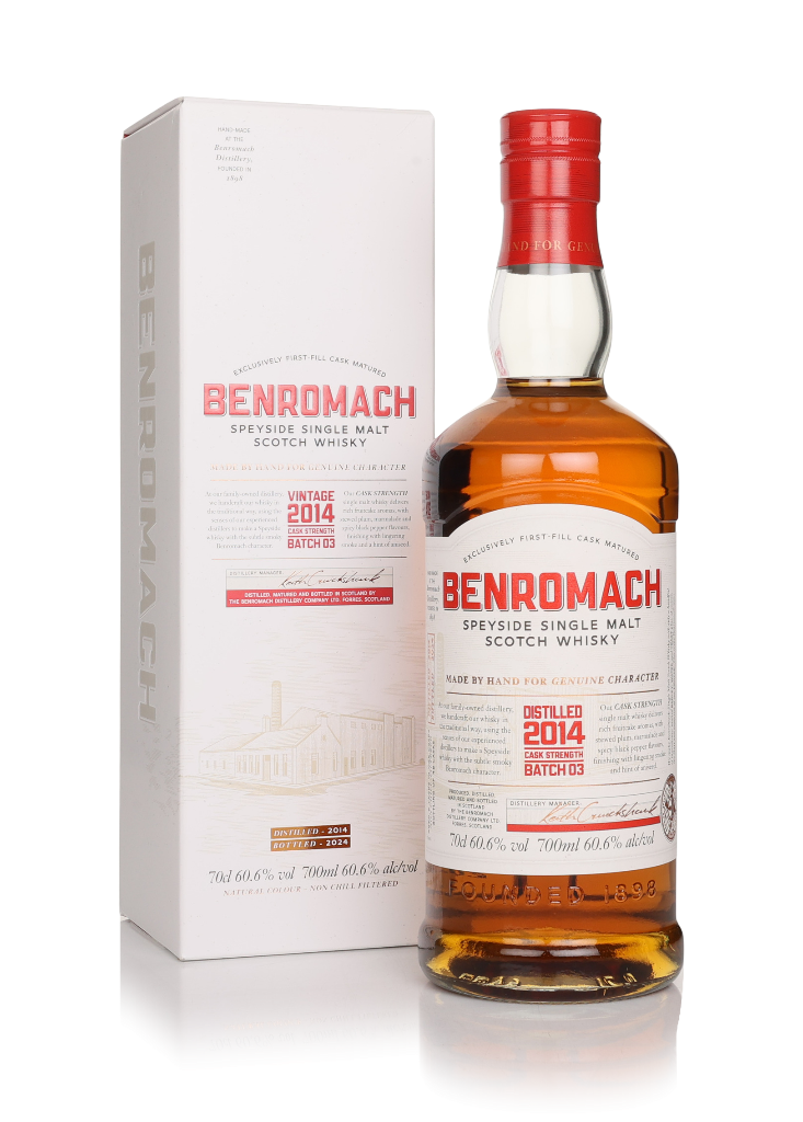 Benromach Cask Strength Vintage 2014 (bottled 2024) - Batch 03 2014 (bottled 2024) Batch 03 product image