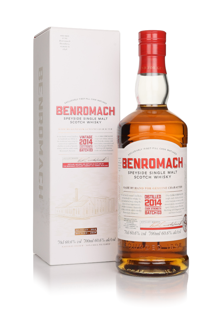 Benromach Cask Strength Vintage 2014 (bottled 2024) - Batch 03 2014 (bottled 2024) Batch 03 product image