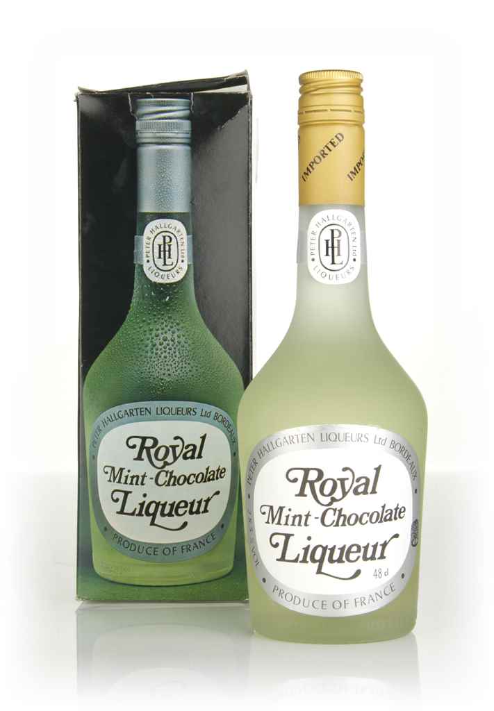 Peter Hallgarten Royal Mint-Chocolate Liqueur - 1980s 48cl product image