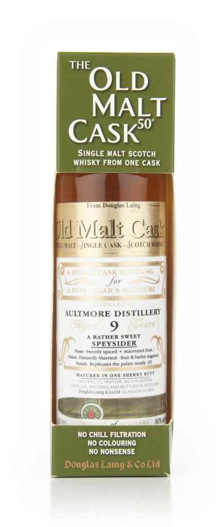 Aultmore 9 Year Old Cigar Malt - Old Malt Cask (Douglas Laing) 20cl 50cl product image