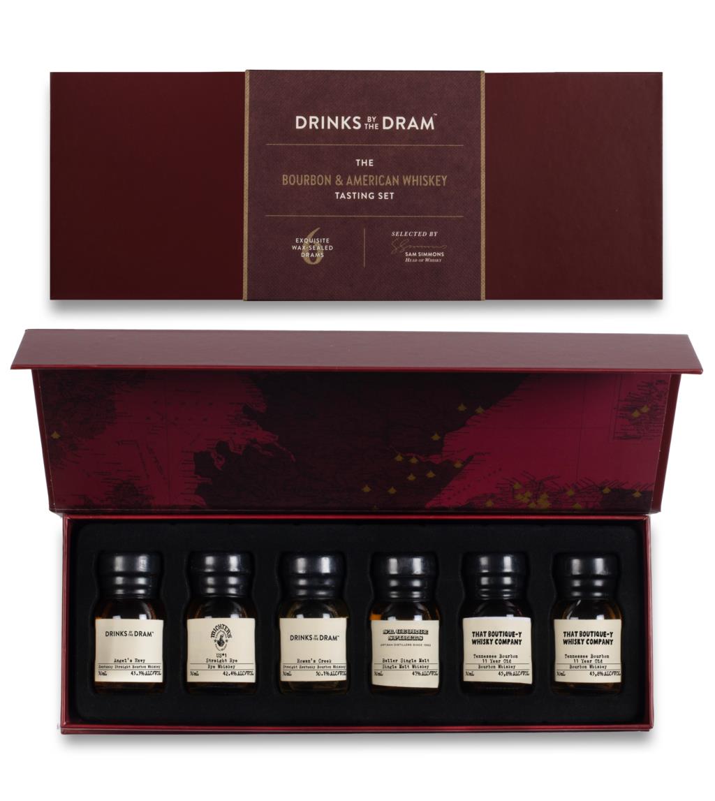 The Premium Bourbon 6 Dram Tasting Set 18cl product image
