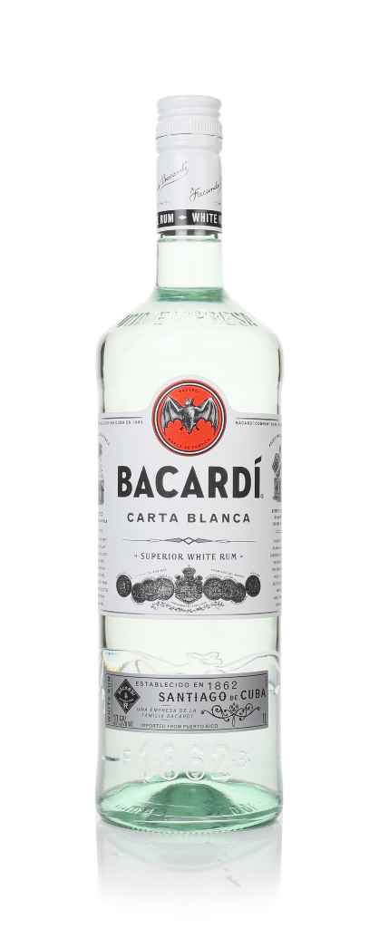 Bacardi Carta Blanca (1L) 100cl product image