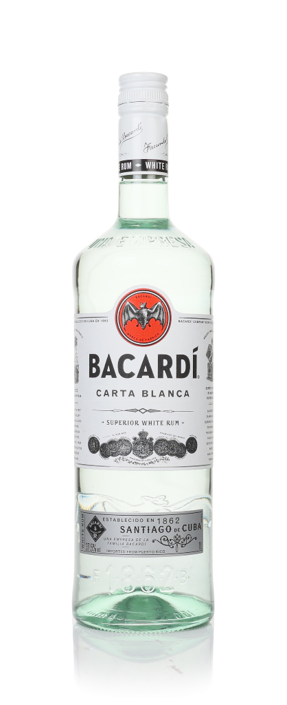 Bacardi Carta Blanca (1L) 100cl product image