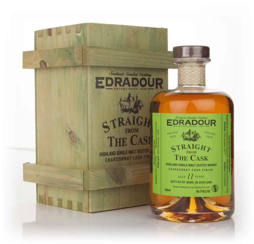 Edradour 11 Year Old 2000 Chardonnay Cask Finish - Straight from the Cask 50cl product image