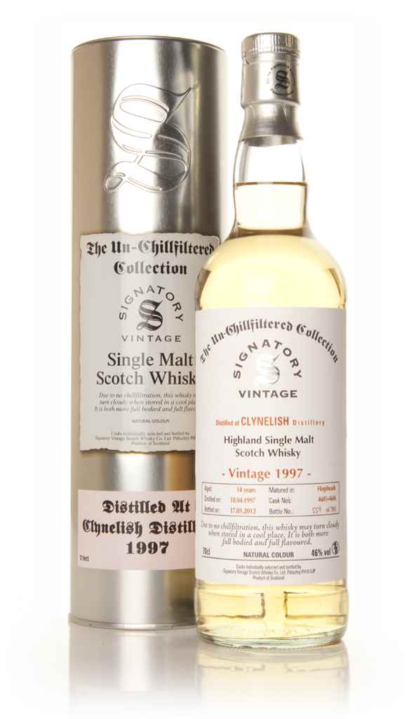 Clynelish 14 Year Old 1997 - Un-Chillfiltered (Signatory) 70cl product image