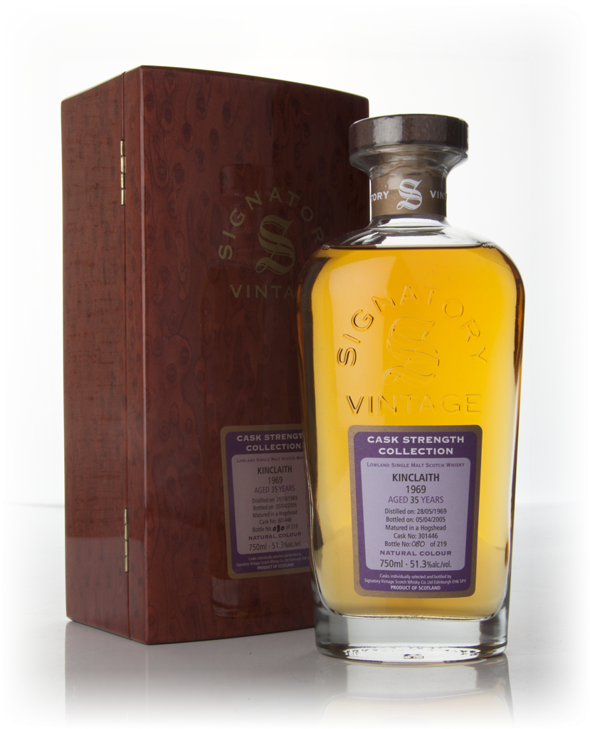 Kinclaith 35 Year Old 1969 (cask 301446) - Rare And Very Old - Cask Strength Collection (Signatory) 75cl product image