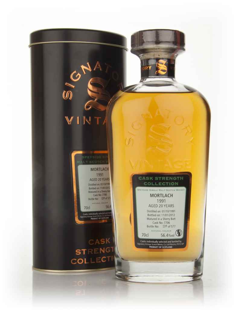 Mortlach 20 Year Old 1991 - Cask Strength Collection (Signatory) 70cl product image