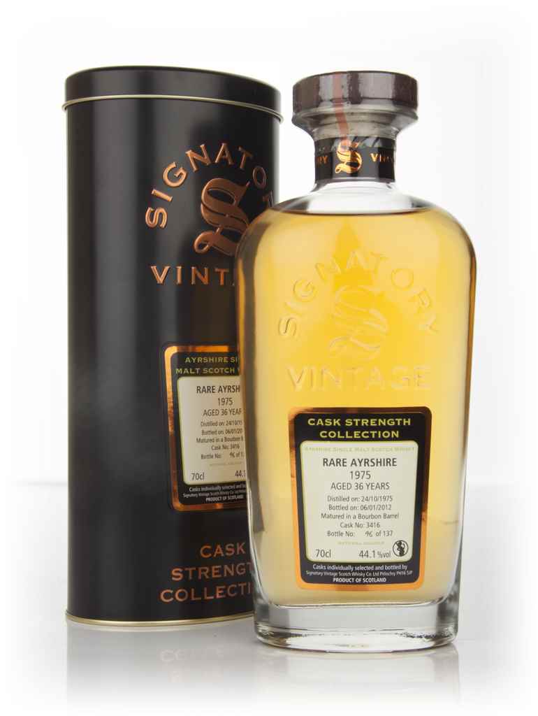 Rare Ayrshire (Ladyburn) 36 Year Old 1975 (cask 3416) - Cask Strength Collection (Signatory) 70cl product image
