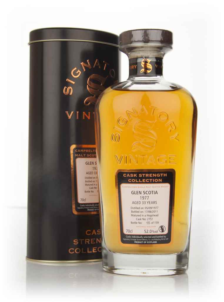 Glen Scotia 33 Year Old 1977 - Cask Strength Collection (Signatory) 70cl product image